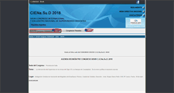 Desktop Screenshot of cienasud.com.ar